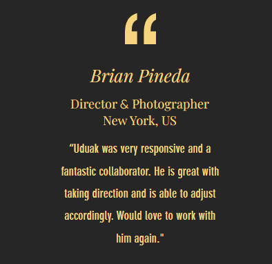 Client Testimonial